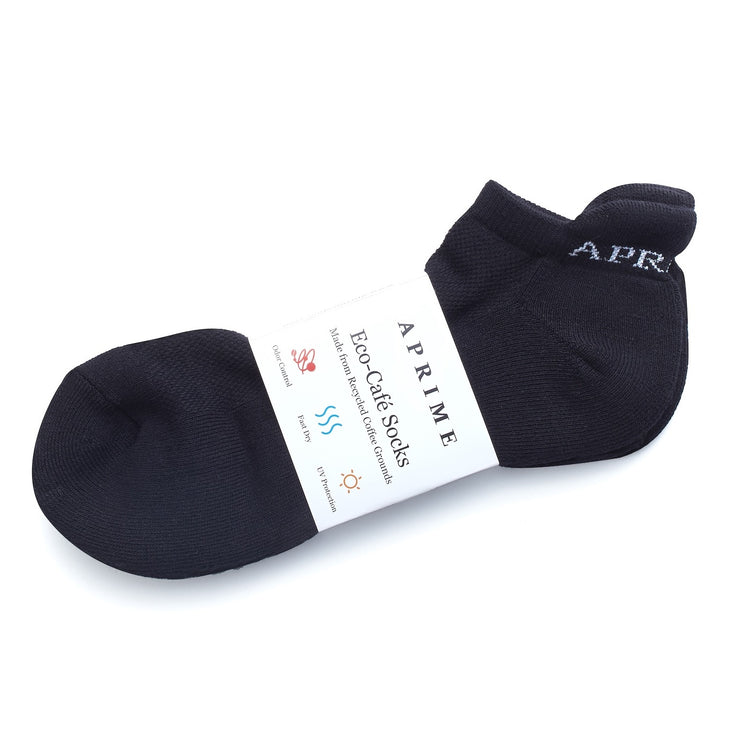 Women's Ankle Socks-Pure Black